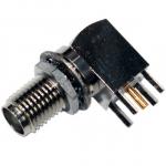 PCB Mount SMA Connector Right Angle (Jack,Female,50Ω) L20.5mm