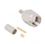 SMA Cable Connector Straight (Plug, Male,50Ω) RG-174, RG-188, RG-316,LMR-100A