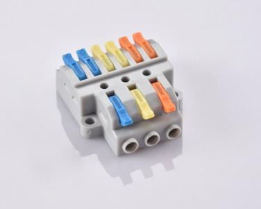 Wire Splice Connectors,For 4mm²,03 in 06 out