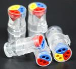 Wire Splice Connectors,For 2.5mm²,Two in four out And three in six out