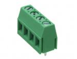 5.00mm screw terminal block rising clamp